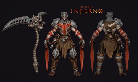 Dante's inferno is a 2010 action video game developed by visceral games and published by electronic arts. ArtStation - Dante's Inferno, Vitaly Flowerhead
