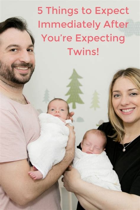 5 things to expect immediately after you re expecting twins twiniversity
