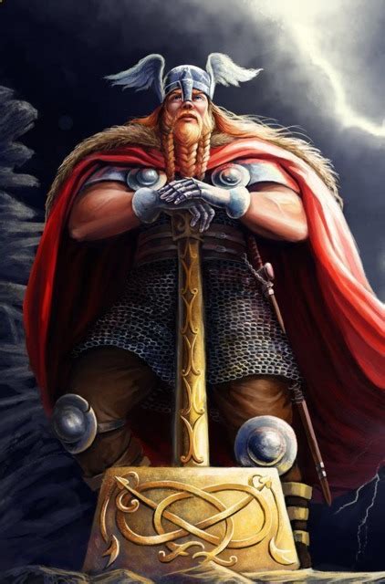 Thor God Of Thunder Norse Mythology