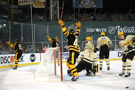 Nhl Bruins Claim Late Winner Over Penguins In Winter Classic