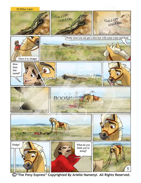 The Pony Express Page 5 Sample By An Christiancomics On Deviantart