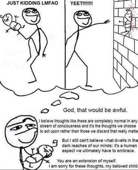 Hmm Today I Will Throw The Kid Baby At The Wall Ocd Intrusive