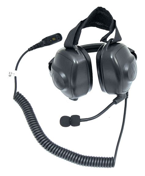 Motorola Two Ear Behind The Head Heavy Duty Headset 24 Db Noise