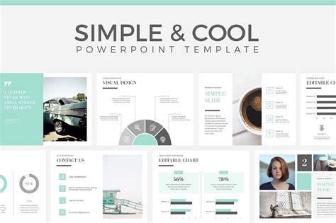 Presentation Templates Product Images ~ Simple And Cool Po ~ Creative