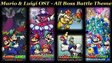 Mario Luigi Ost All Boss Battle Theme Paper Jam Hot Sex Picture