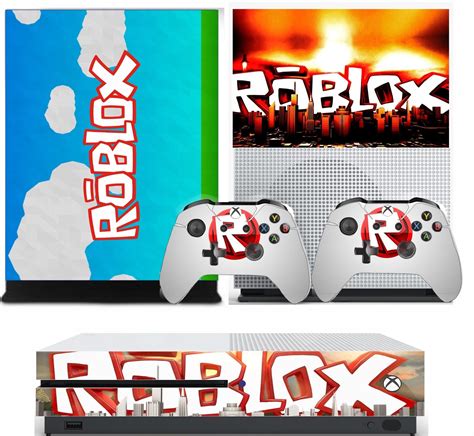 Roblox Xbox One S Slim Textured Vinyl Protective Skin Decal Wrap