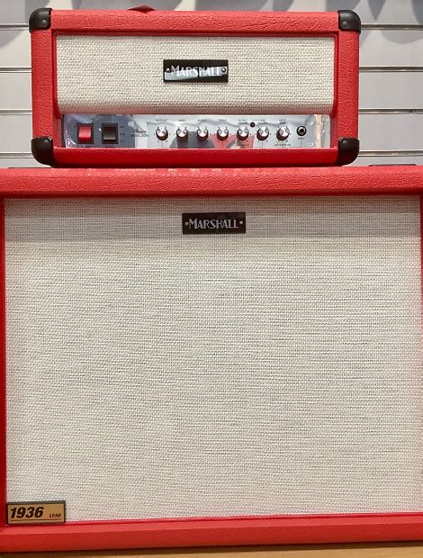 Marshall Design Store Mini Jubilee 2525hd And 1936 Bundle Red Reverb