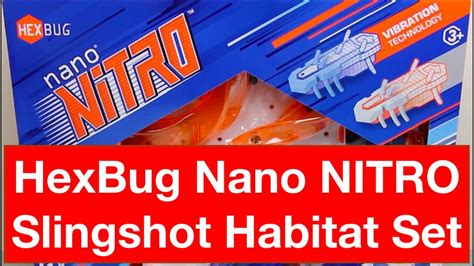 Hexbug Nano Nitro Slingshot Habitat Set Detailed Play Test Review Youtube