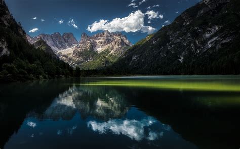 1230x768 Nature Landscape Lake Mountain Water Reflection Forest