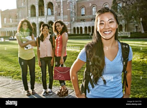 Student Portrait On College Campus Hi Res Stock Photography And Images