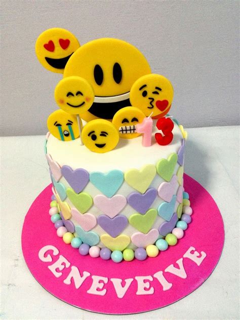 68 Best Emojis Cakes And Ideas Images On Pinterest Anniversary Cakes