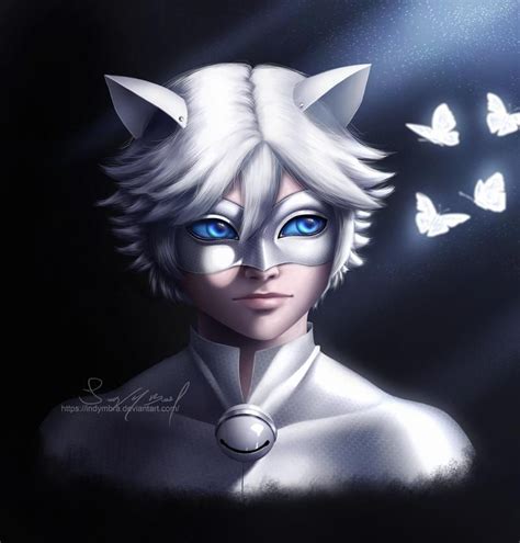 Chat Blanc Speedpaint By Indymbra On Deviantart Miraculous Ladybug