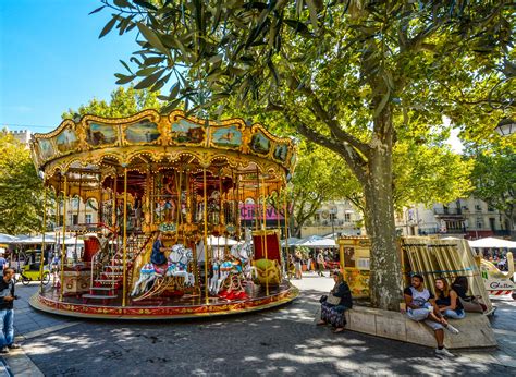 Carousel In Avignon France Free Stock Photo Public Domain Pictures