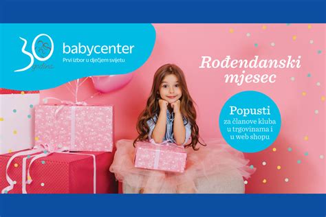 Baby Center Slavi Svoj Veliki 30 Rođendan Prima 3 Prodajni Centar