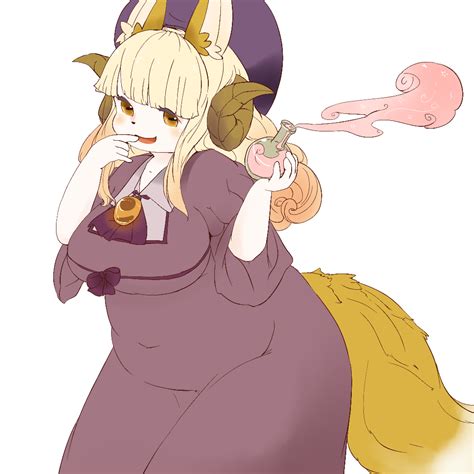artist request blonde hair brown eyes fox furry long hair open mouth image view