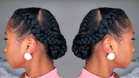 Ghana braids are an african style of protective crownrow braids that go straight back. How to Snatch YO Hair Back into a Simple Braided ...