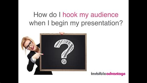 Whats The Best Way To Begin A Presentation And Hook My Audience Youtube