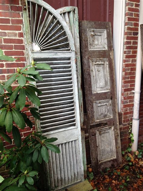 Huge Collection Of Antique Shutters Obnoxious Antiques