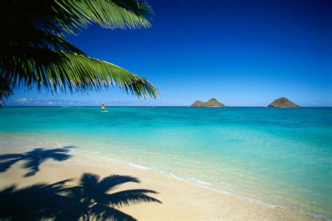 Lanikai Beach Beautiful Beaches With Crystal Clear Turquoise Water