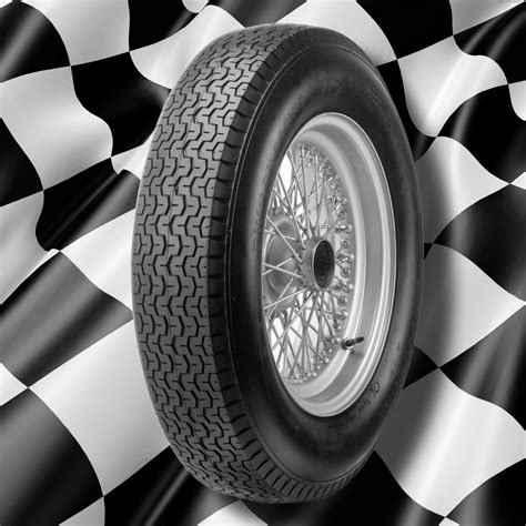 600 16 Dunlop Vintage Raceroad Tyre