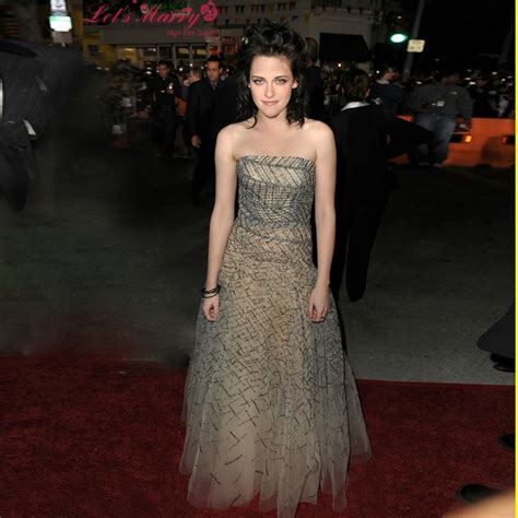 Wdz 121 Elegant Prom Party Kristen Stewart Celebrity Inspired Dresses