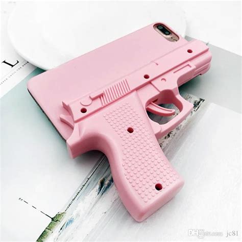 Fashion 3d Cool Handgun Pistol Gun Toy Case For Iphonex Pc Hard Case