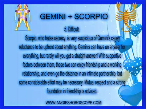 Scorpio And Gemini Sexually Compatible