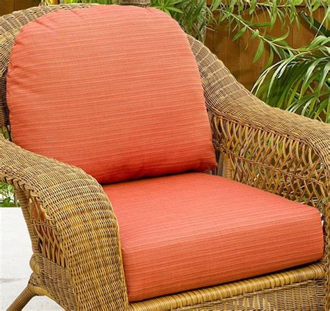 Rattan Outdoor Furniture Replacement Cushions Water Resistant