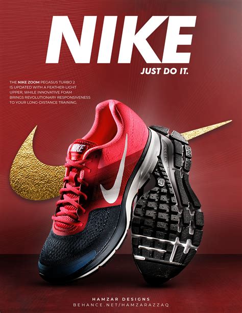Inégalité Saint Demander Nike Advertisement Poster Des Chaussures Publication Hache
