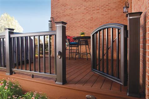 timbertech gate kits remodeling decking exteriors decks fencing  railing