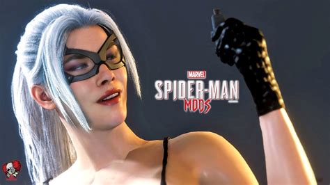 Black Cat Bikini Suit Spider Man Remastered Mods 2022 Youtube