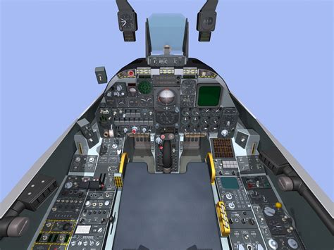A 10 Thunderbolt Cockpit