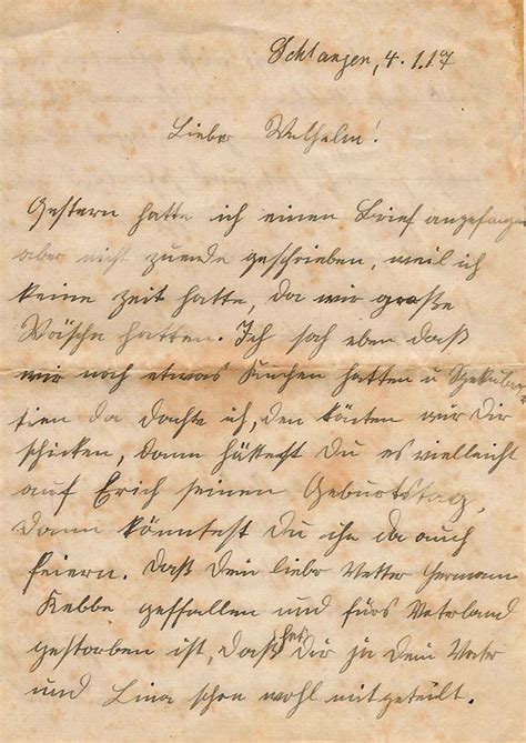 We did not find results for: Brief einer Mutter aus Schlangen vom 4. Januar 1917 an ...