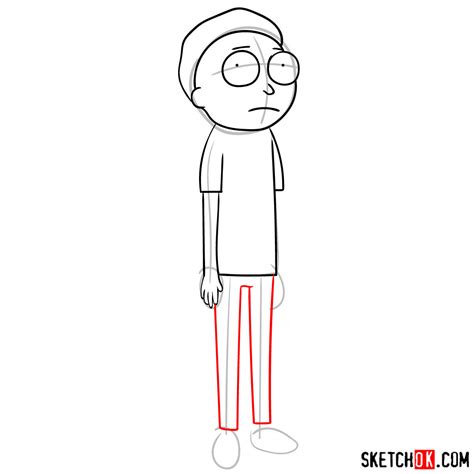 How To Draw Rick And Morty Step By Step At Drawing Tutorials