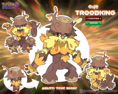 Troodking The King Of Trolls Pokémon Pokemon Characters Pokemon Art