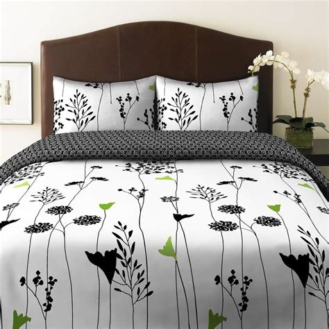 Asian Lily Reversible Comforter Set Cotton Comforter Set Comforter Sets Floral Comforter