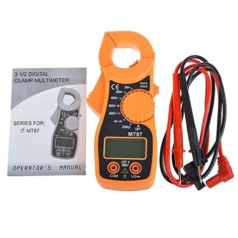 Worldcare 1pc Mt87 Lcd Auto Digital Multimeter Electronic Voltage Ac