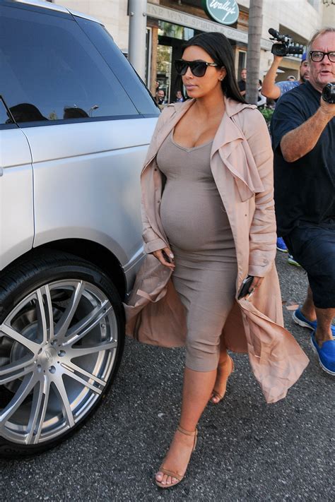 Kim Kardashian West Used A Body Double When She Was Pregnant To Try On