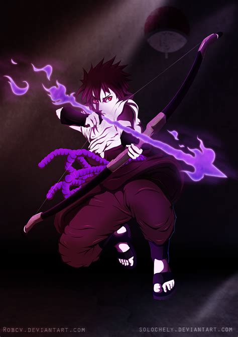 Wallpaper Illustration Anime Purple Naruto Shippuuden