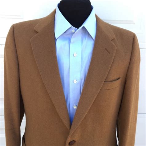 Men's slim fit lightweight linen jacket tailored blazer sport coat. Lanvin Suits & Blazers | Mens 0 Camel Hair Blazer Woven In ...