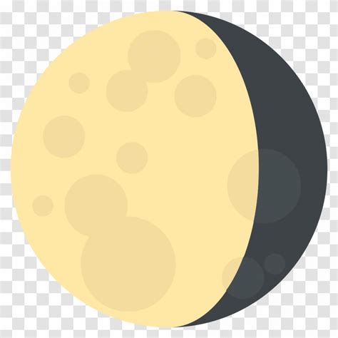 Lunar Phase Emoji Symbol Full Moon Transparent Png