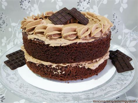 Las Recetas Dulces De Ana Tarta De Chocolate Con Buttercream De Nutella