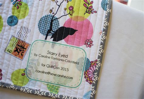 25 What To Write On A Quilt Label Labels Ideas For You