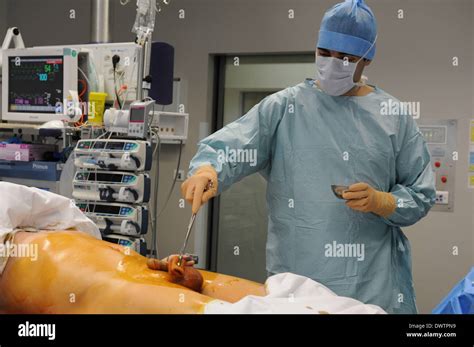 Erektion Störung Chirurgie Krankenhaus Stockfotografie Alamy