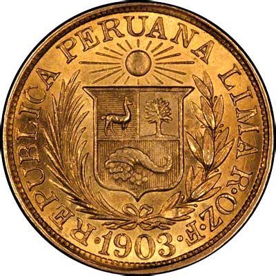Peru are scheduled to compete at the 2020 summer paralympics from 24 august to 5 september 2021. Peruvian One Libra Gold Coin | Chards | Tax Free Gold