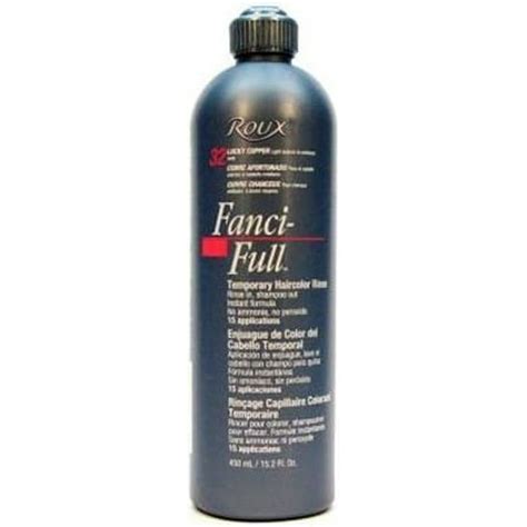 Roux Fanci Full Temporary Haircolor Rinse Black Rage 152 Oz