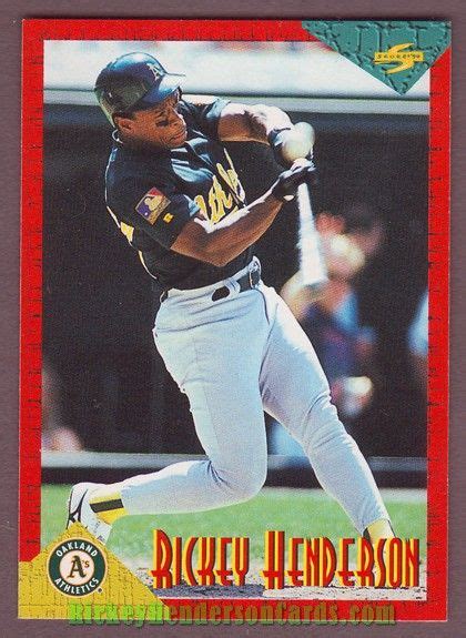It's the last rookie card in the era of topps' monopoly. rickeyhendersoncards.com - rickeyhendersoncards Resources and Information. | Rickey henderson ...