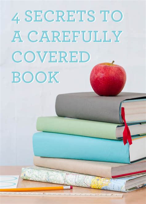 How To Cover A Book An Easy Diy To Protect Your Books Design Mom