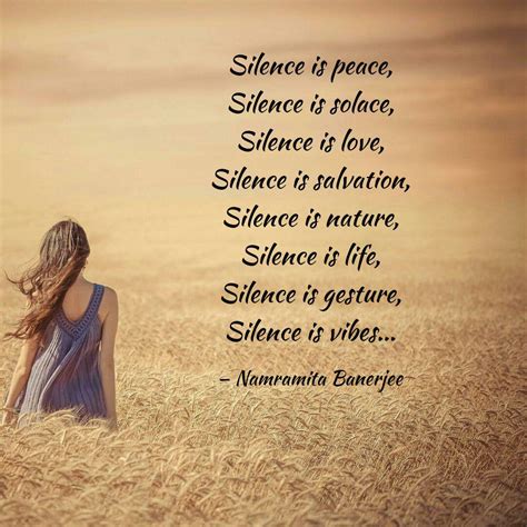 Silence Quotes