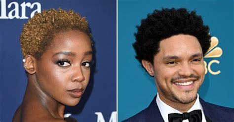 Reactions Trail Claims That Trevor Noah And Thuso Mbedu Are Dating Sa